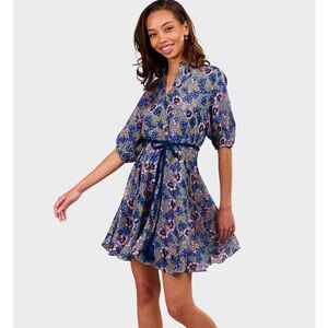 Hannah silk Gaia dress